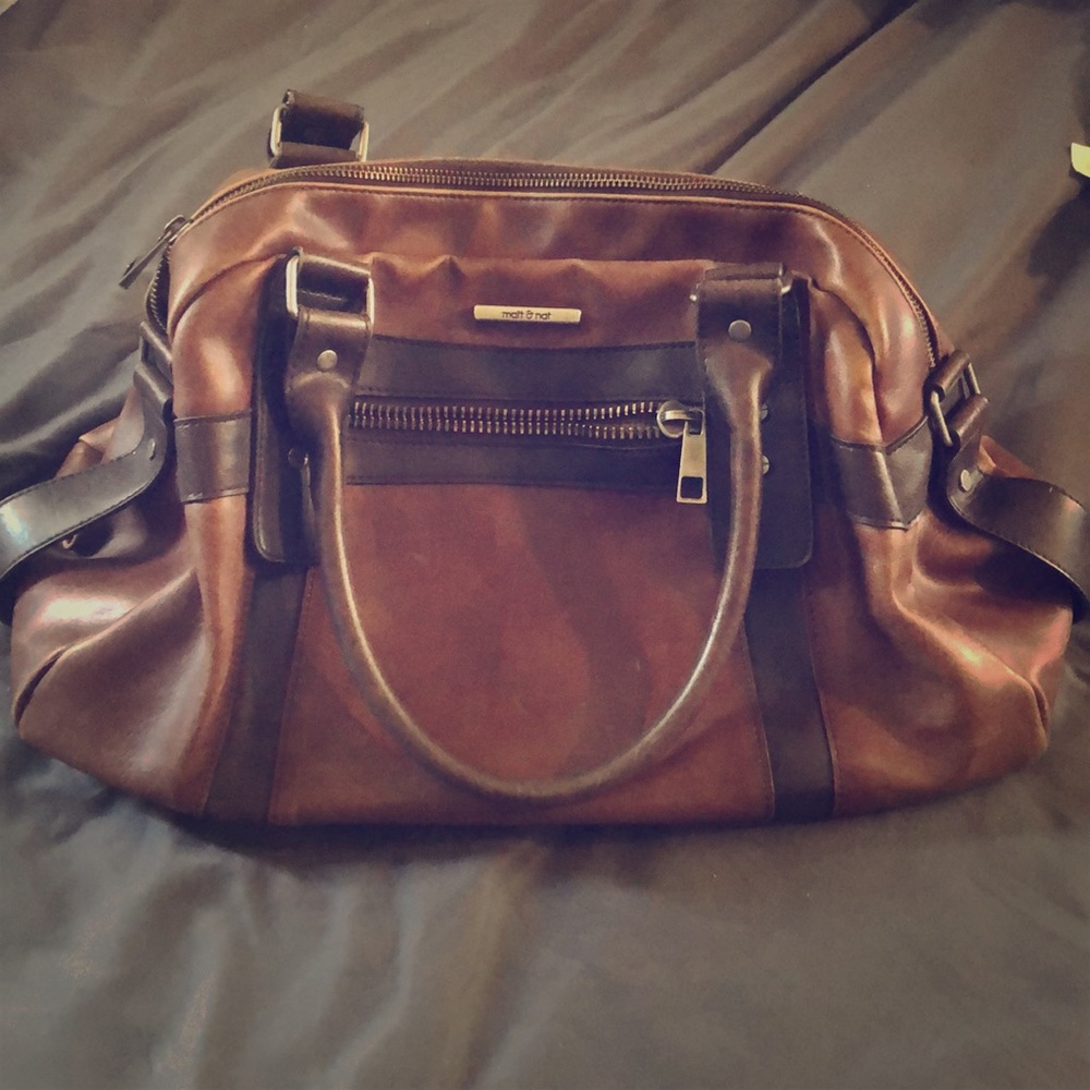 Brown Matt & Nat Bag